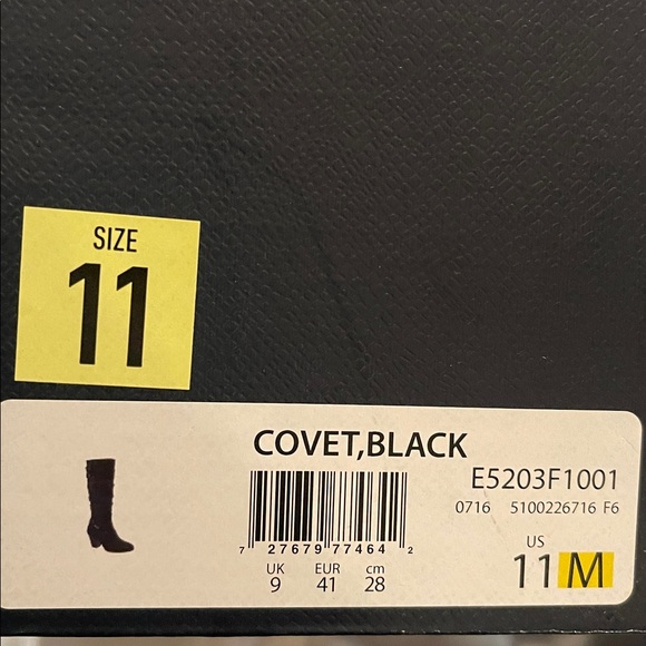 Dr Scholl’s Black Tall Knee Boots W11 - Picture 6 of 8